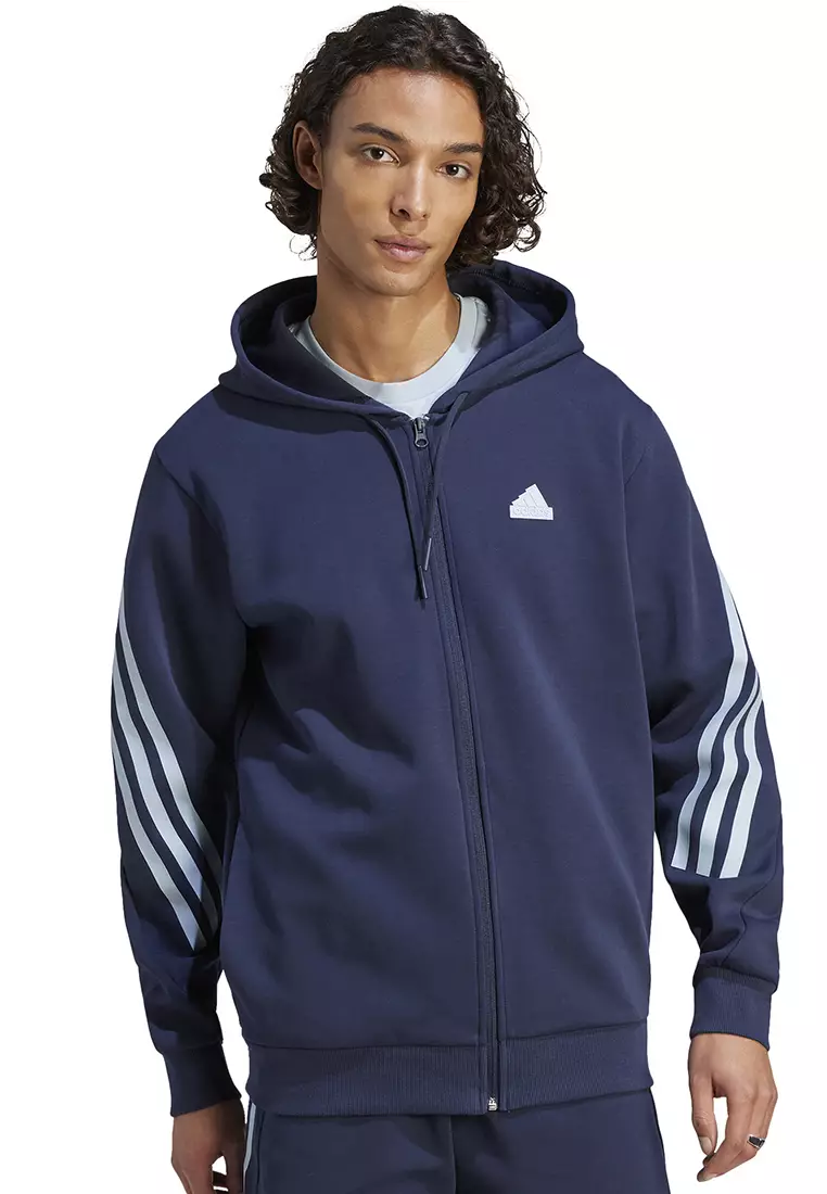 Jual ADIDAS Future Icons 3-Stripes Full-Zip Hoodie Original 2024 ...