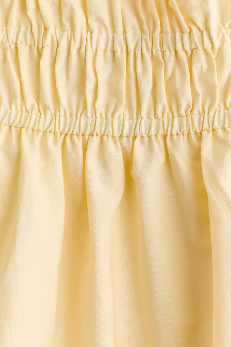 Tie-strap cotton dress