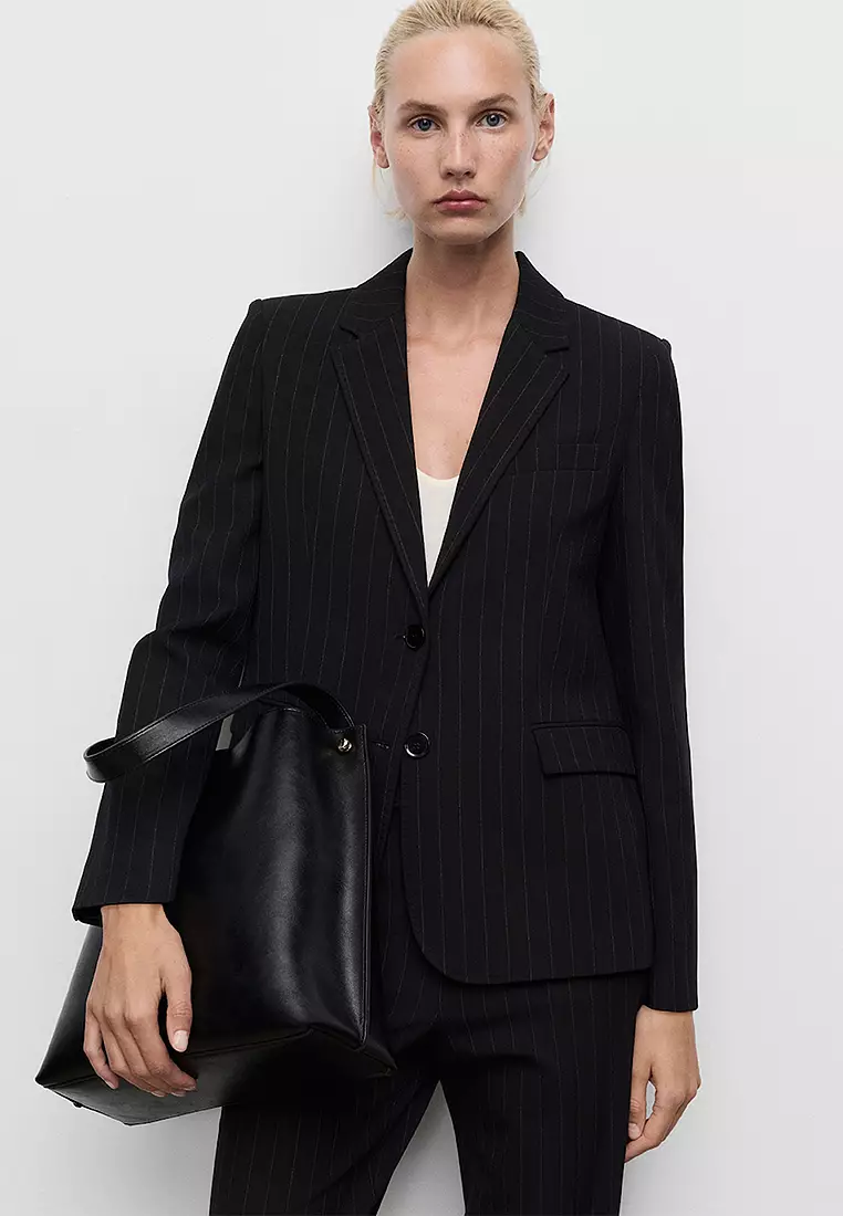 Straight-Fit Suit Jacket
