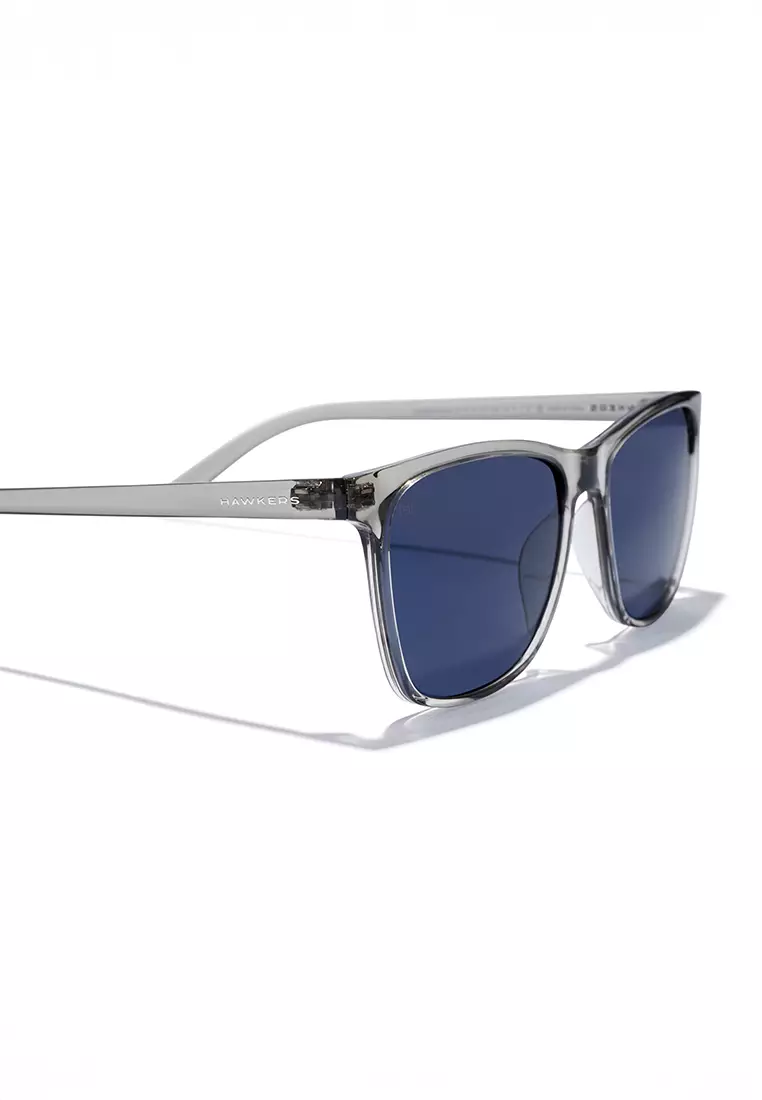 Wave - Grey Smoke Blue Sunglasses for Men and Women, Unisex. Official Product Designed in Spain