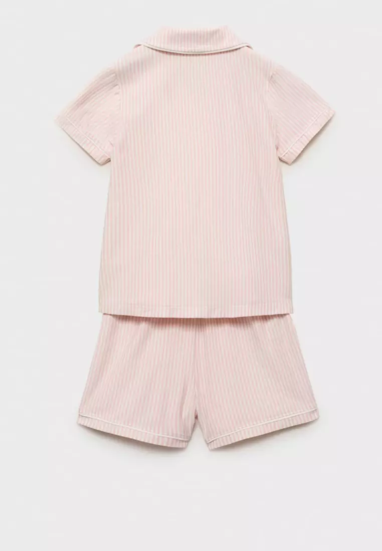 Striped Short Pyjama Set