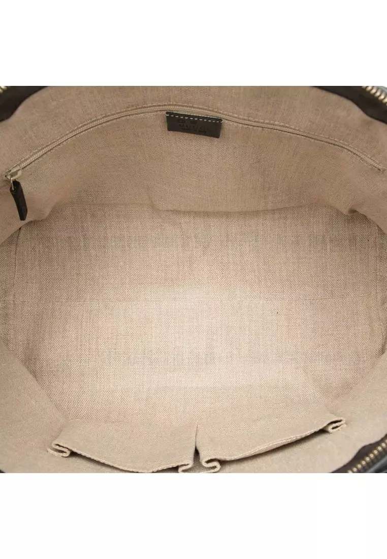 Pre-Loved Gucci Large Microguccissima Dome Satchel