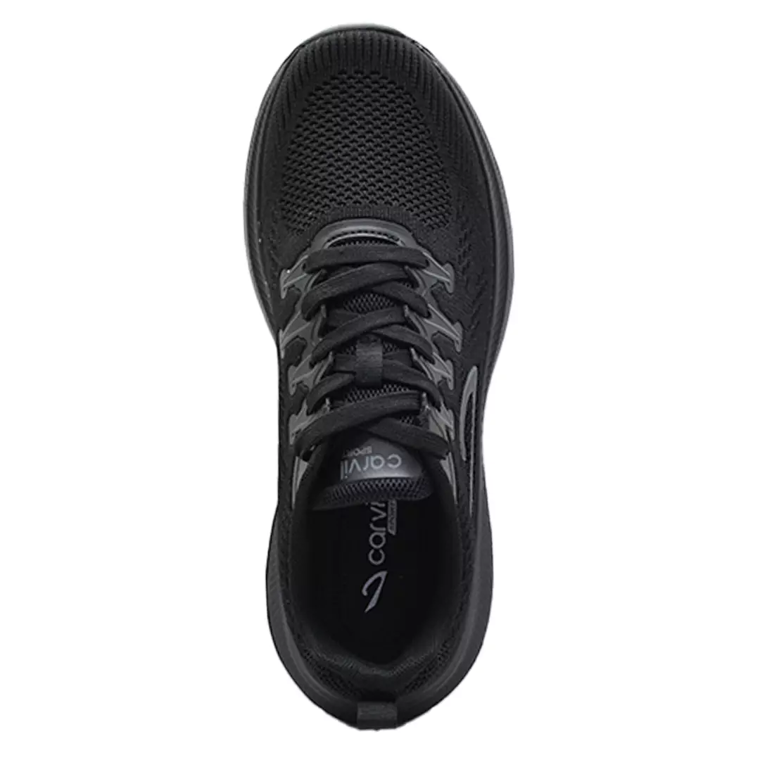 Carvil Sepatu Pria Vibero-SM Black/Black