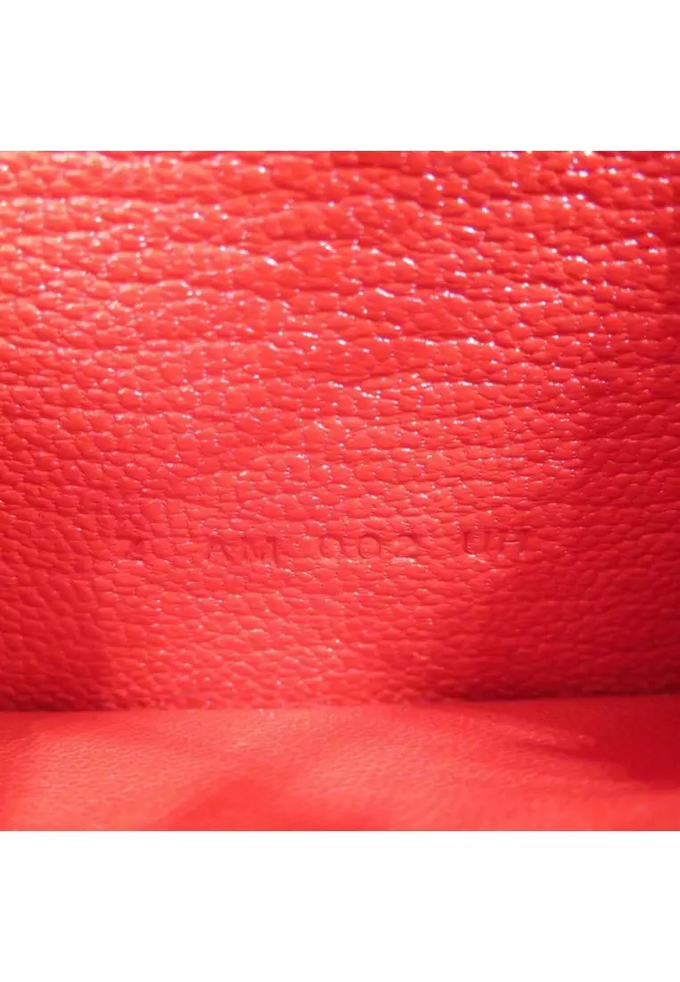 Buy Hermes Pre-Loved Hermès Red Leather Roulis Online | ZALORA Malaysia
