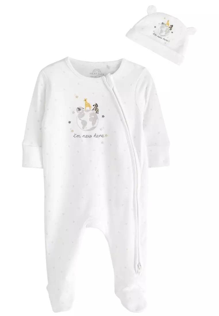 Im New Here Single Sleepsuit