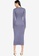 MISSGUIDED blue Overlayer Ribbed Midaxi Dress 4107BAA508DC1BGS_2