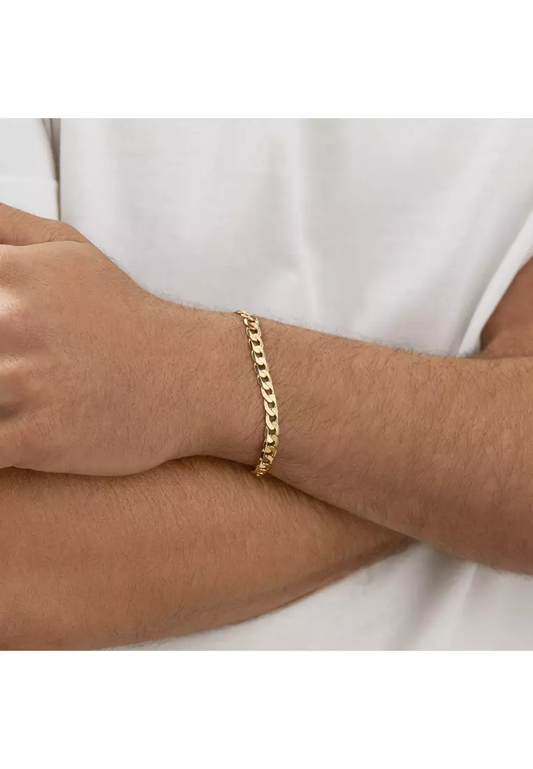 Michael hill mens gold bracelet deals
