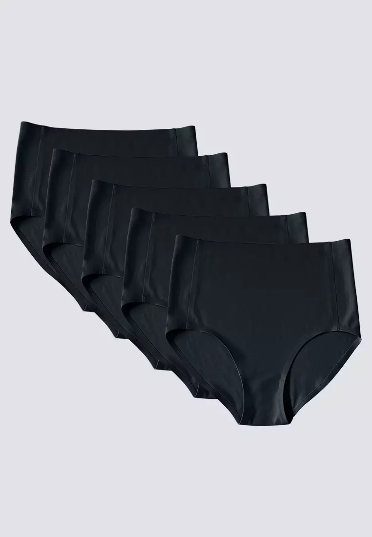 Cheap 5Pc M-2XL Plus Size G-string Panties for Women Lace Floral