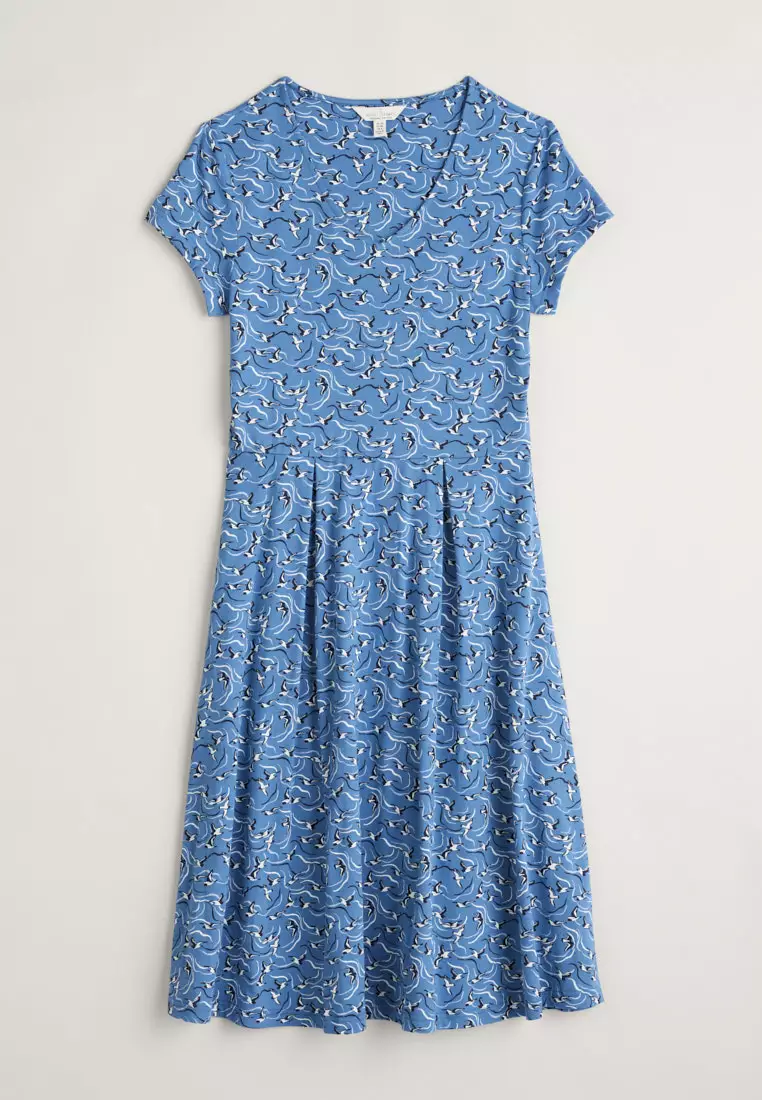 Buy Seasalt Cornwall Seasalt Cornwall Petite Blue Chapelle Dress 2024