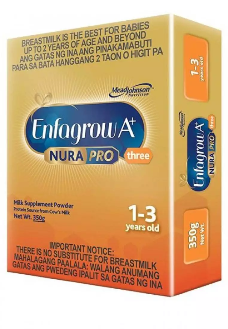 Buy Enfagrow Enfagrow A Three Nurapro Powdered Milk 350g 1 3
