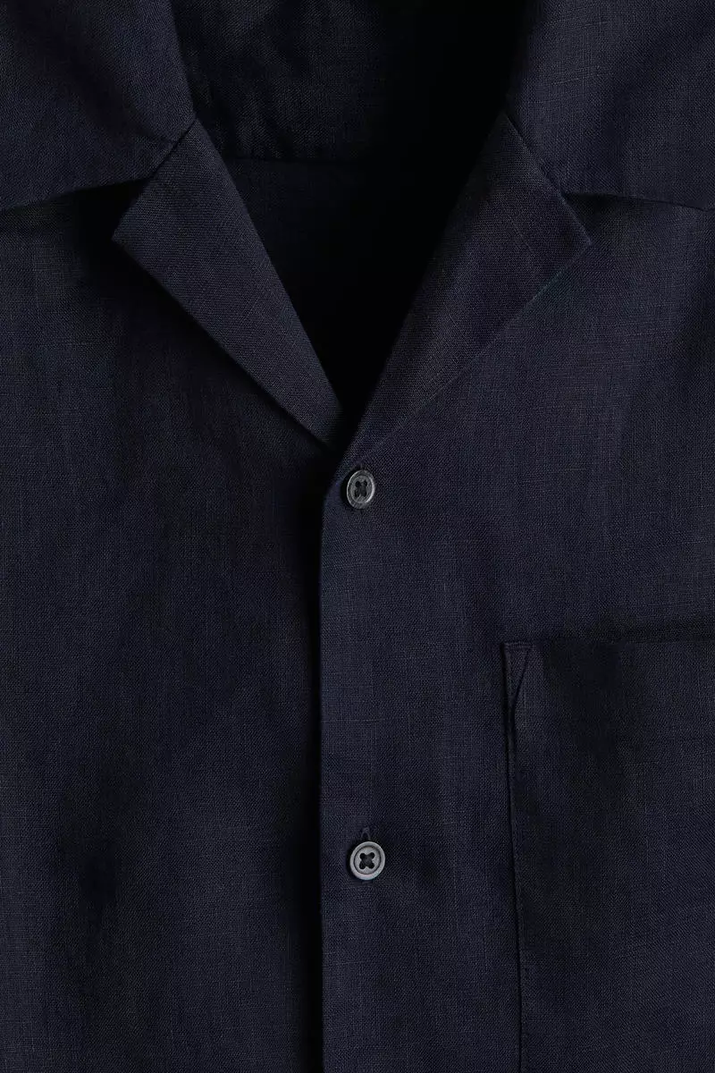 Regular Fit Linen resort shirt