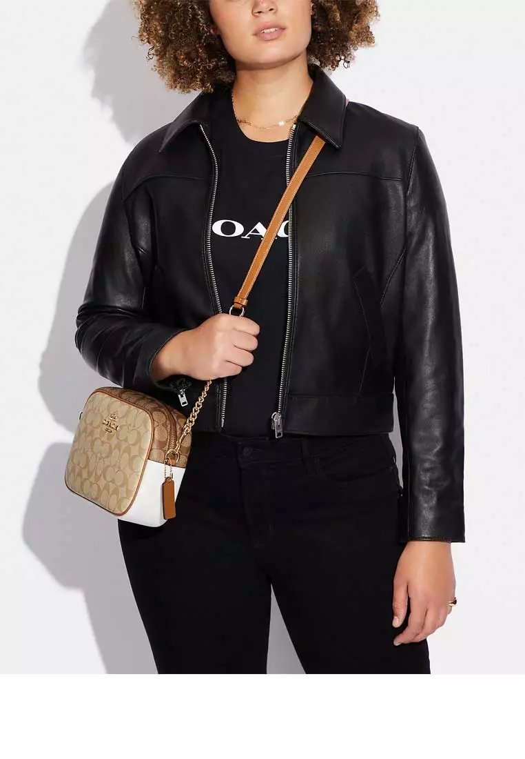 網上選購 Coach COACH Jamie Camera Bag In Blocked Signature Canvas 2024 系列