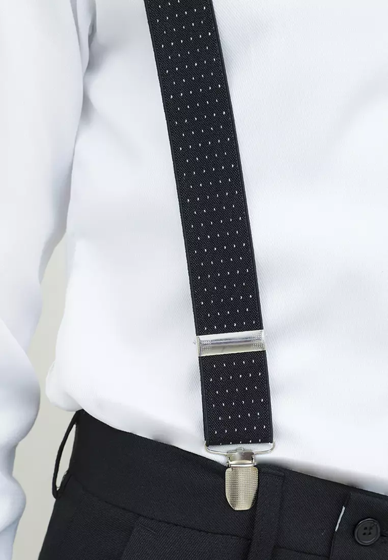 Houseofcuff Suspender Tali Jojon Karet ikat pinggang pria dewasa besar A13