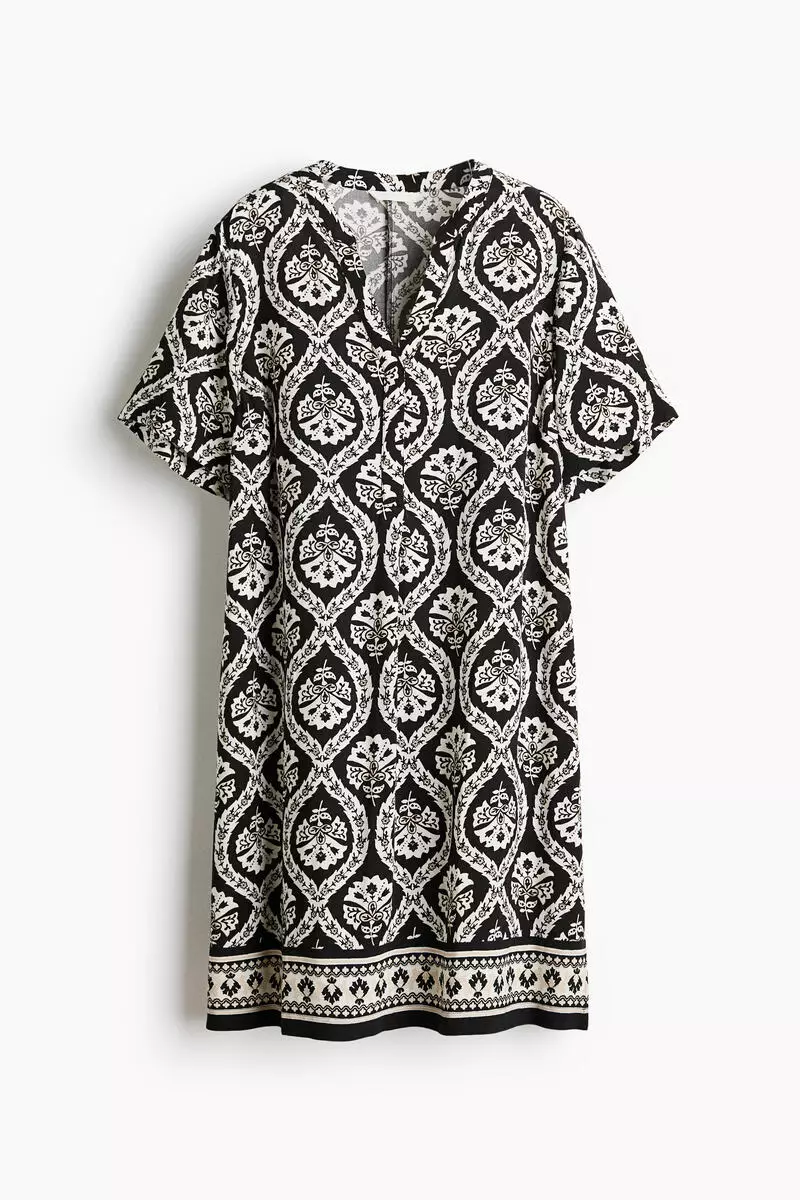 Viscose tunic dress