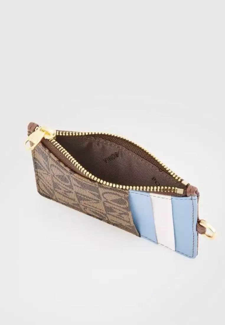 Monogram Women's Lanyard Ice Blue