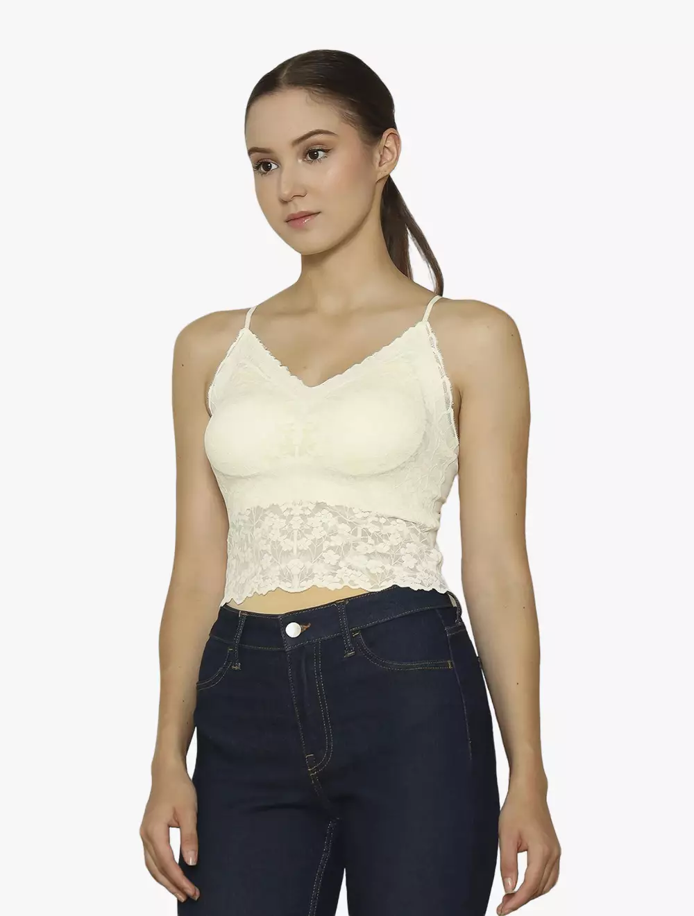 CYNTHIA CHARMY 3 PER 4 CUP CAMISOLE - Brown