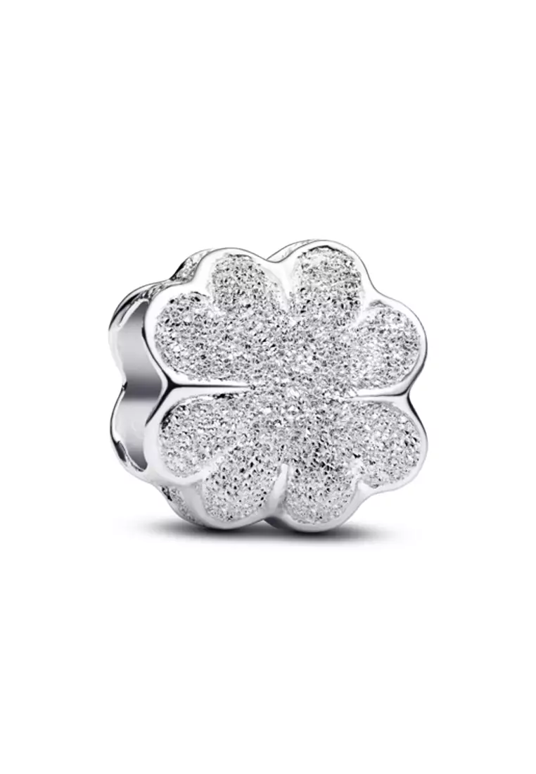 Pandora Textured Clover Mini Charm