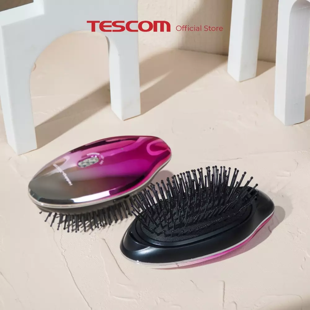 Tescom Sisir Getar Ionic Magical Brush NTIB10