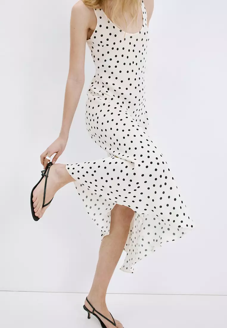 Polka Dot Midi Dress