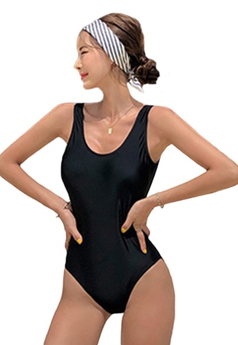 Sunnydaysweety Korean Style Simple Backless Sexy One Piece Swimsuit 21 Buy Sunnydaysweety Online Zalora Hong Kong