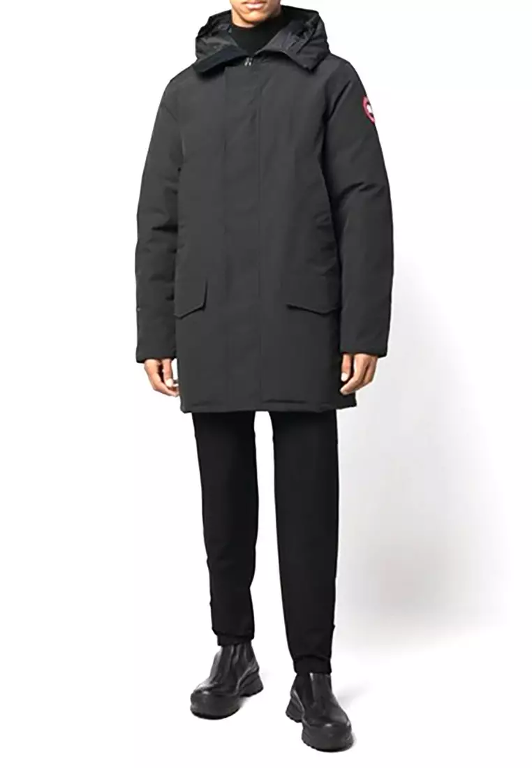 Langford Hooded 羽絨夾克(黑色)