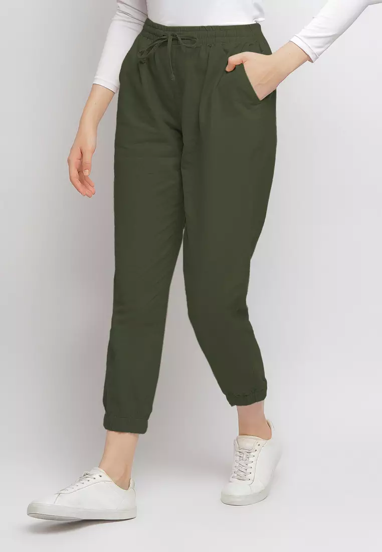 Flamoush Wataru Green Pants Jogger
