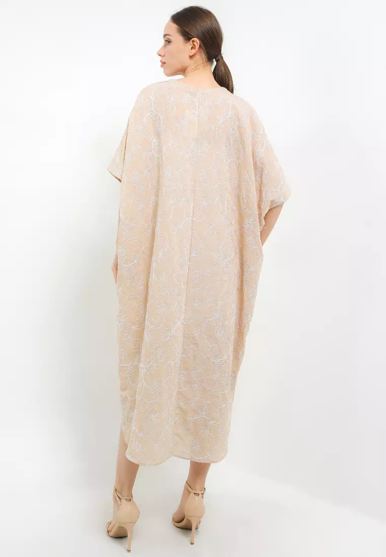 Embellished Met Embroidery Kaftan