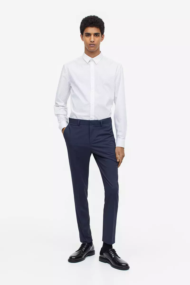 Buy H&M Slim Fit Easy-iron shirt Online | ZALORA Malaysia