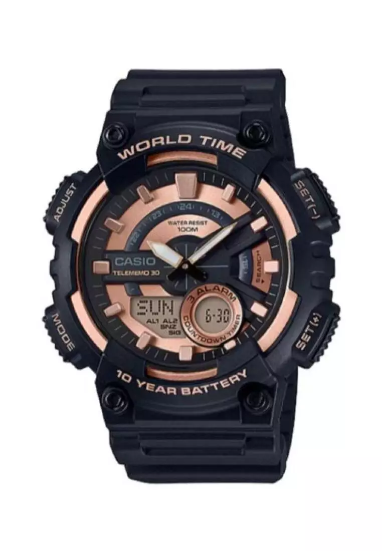 Casio rose sale gold analog