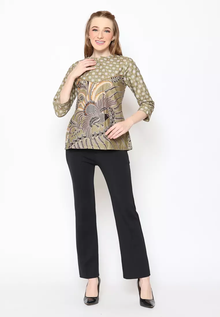 Adinata Batik Wanita Blouse Puspa Pandu