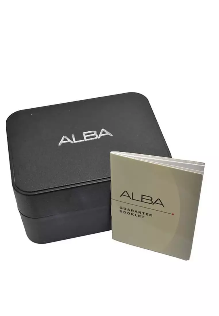 ALBA AL4287 AL4287X1 SILVER GREEN DIAL AUTOMATIC