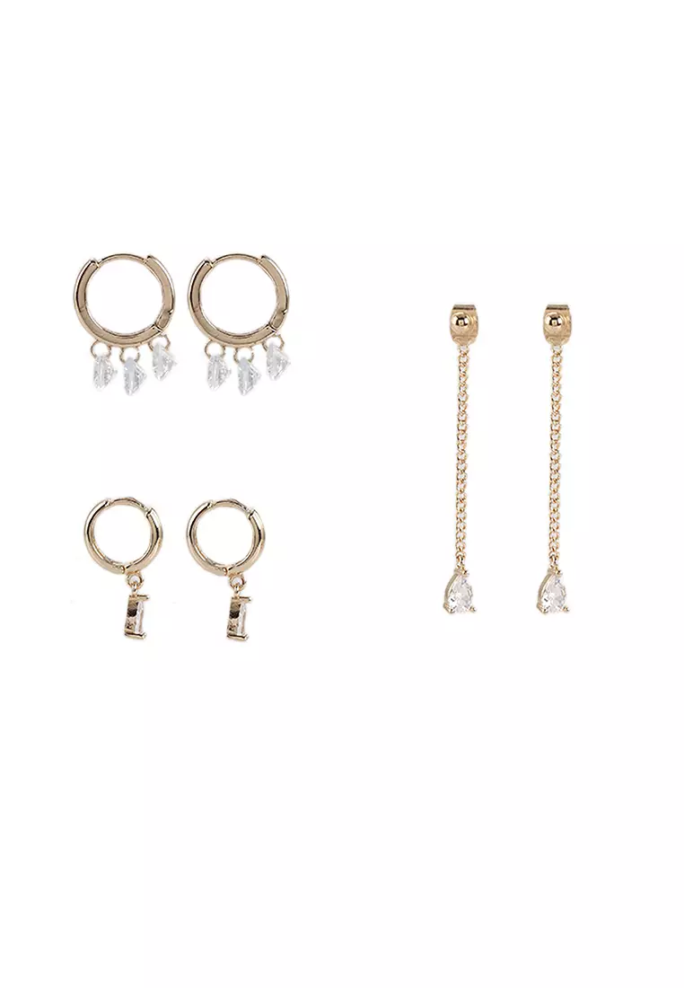 Buy ALDO Lagrimitas Multipack Earrings 2023 Online | ZALORA Singapore