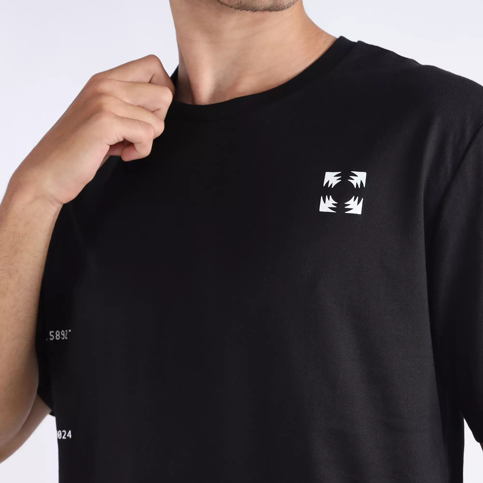 FACILITY by LARUSSO - Newt Graphic Tee - Jet Black