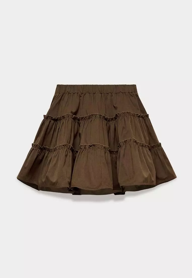 Tiered Ruffle Skirt