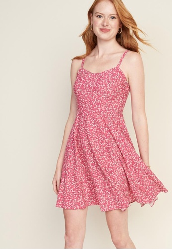 Shop Old Navy Fit Flare Cami Mini Dress For Women Online On Zalora Philippines