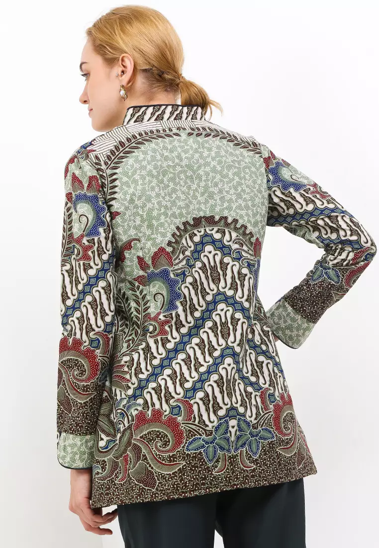 Blouse Batik Matsuwapati Premium Slimfit Elegant