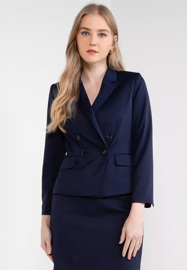 Waffle deals blazer ladies