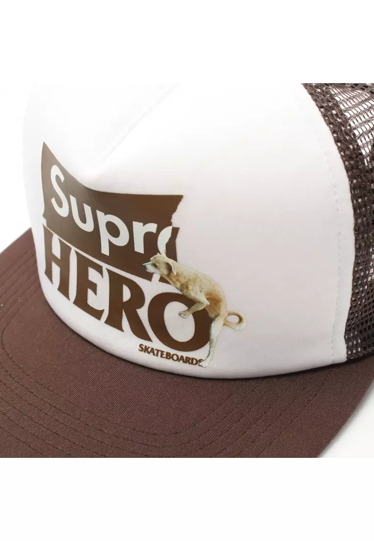 Supreme Pre-loved Supreme ANTIHERO Mesh Back 5Panel Cap cap Brown