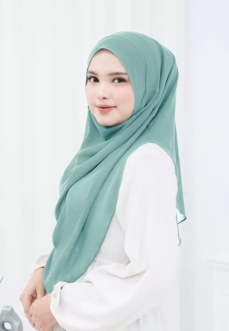 HIJAB INSTAN ZHAZA - DUSTY TOSCA