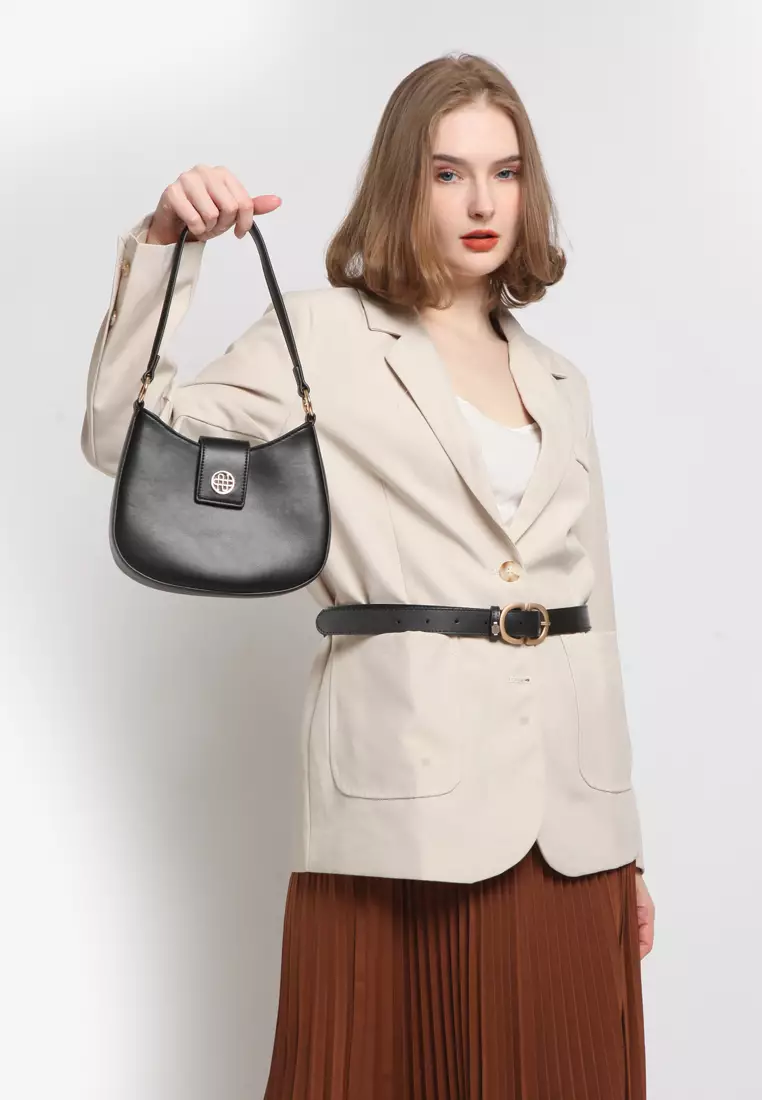 DALLAS JG2291-1 SHOULDER BAGS BLACK