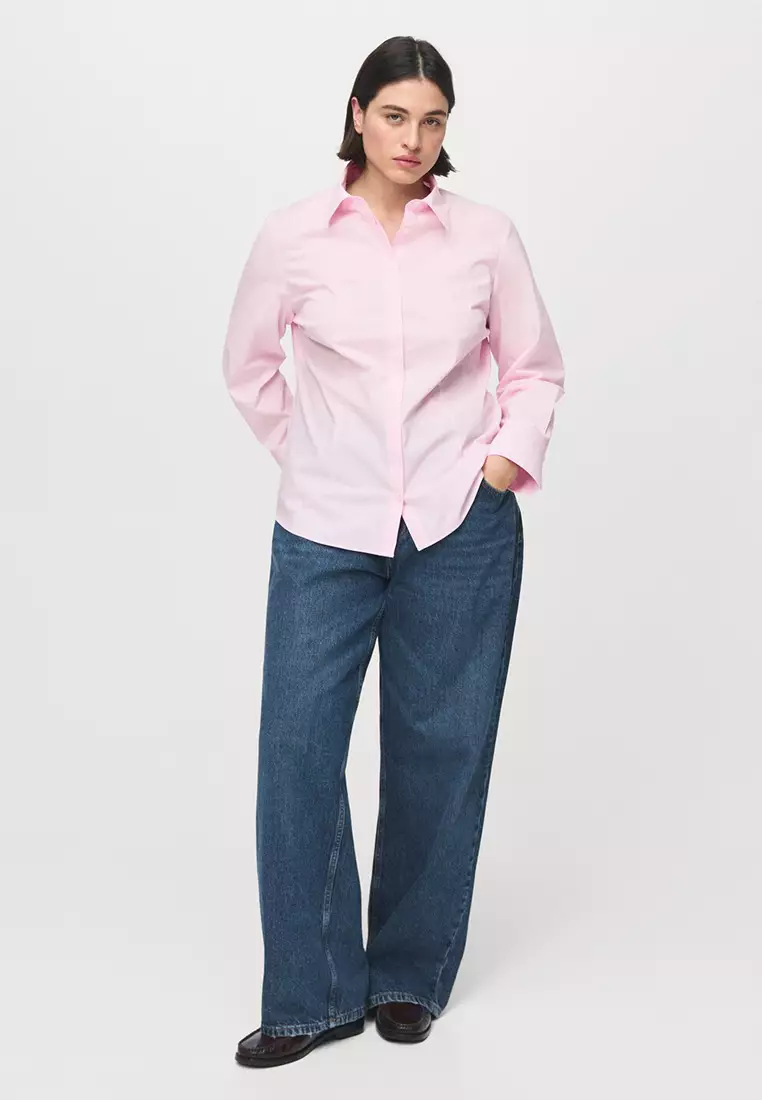 Slim-Fit Poplin Shirt