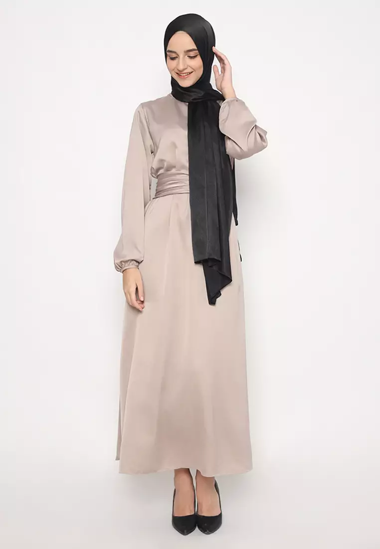 Sadina Dress Light Taupe