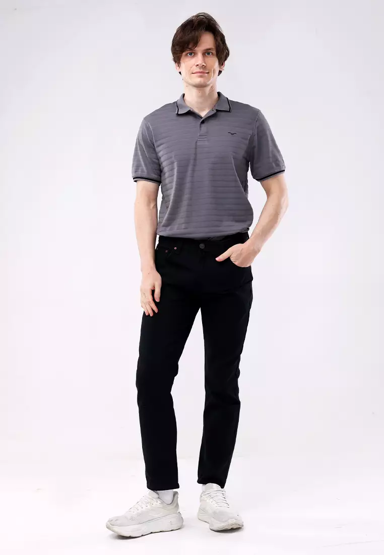 Colored Long Pants Slim Tapered