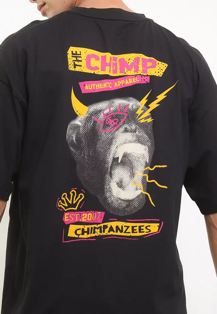 Punk Rock Oversized T-Shirt