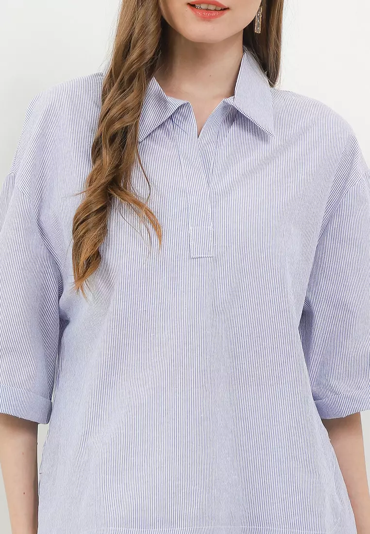 Fold Up Sleeves Shirt