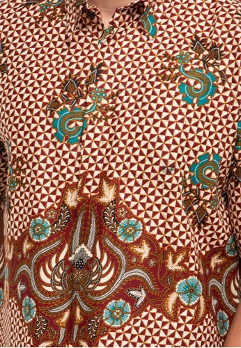 Jual Adikusuma Hem Batik Gajah Uling Original | ZALORA Indonesia