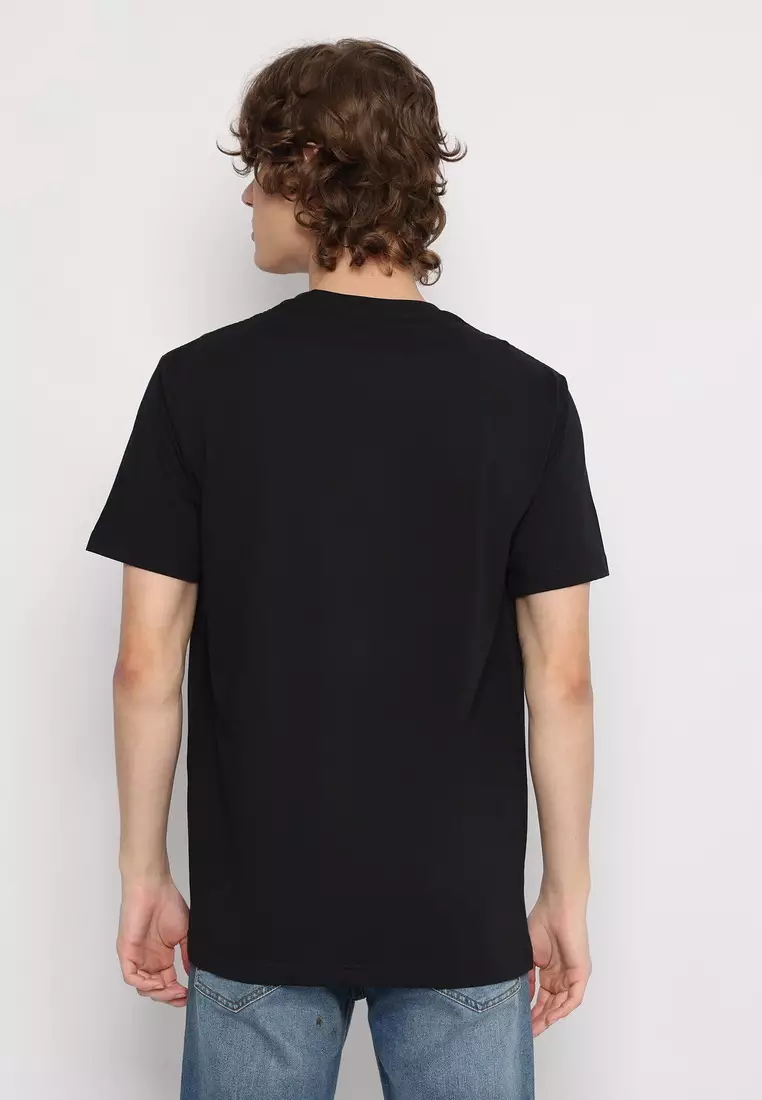 POLICE T-Shirt Cotton Combed Sablon Raster Pria 2073280421