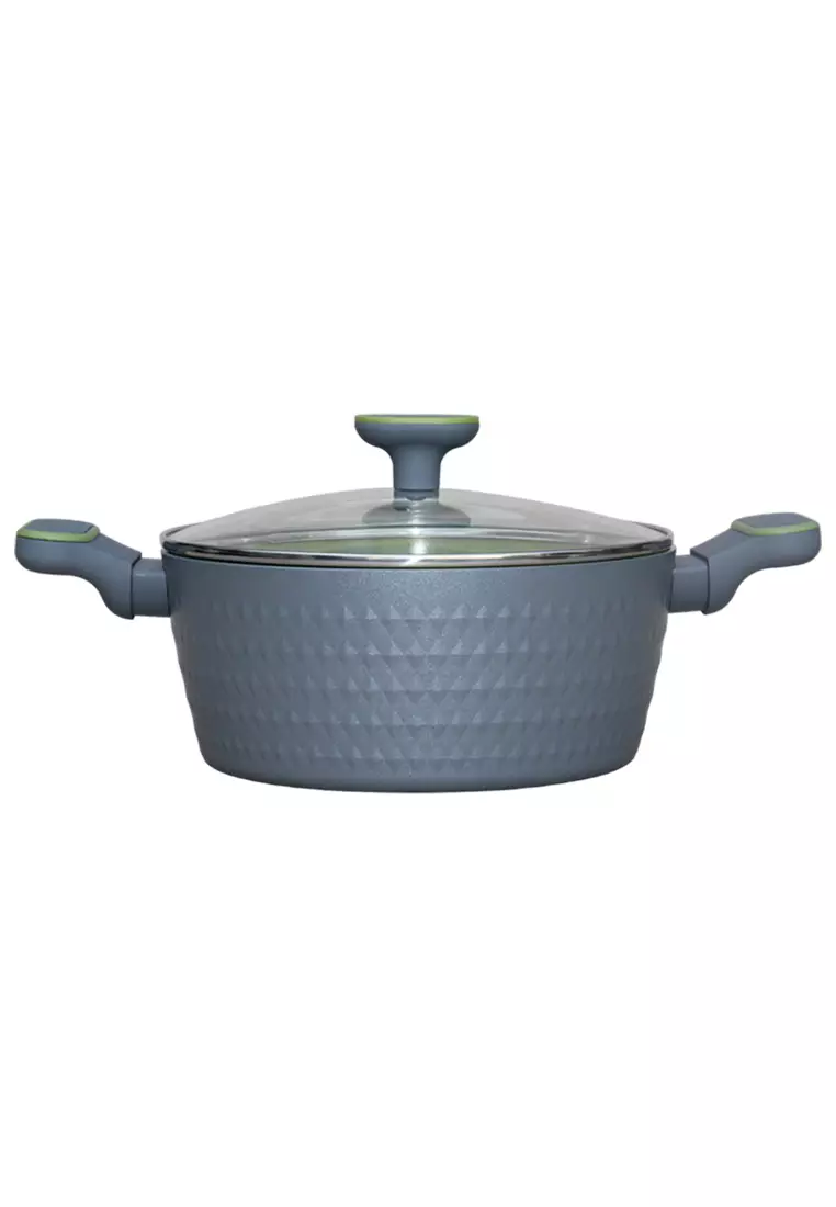 Buy Slique Slique Premium Ceramic Dutch Oven 24cm Nonstick Pot with