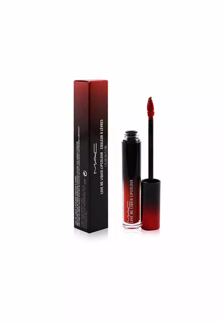 Discount on Mac  shoes - SKU: Mac - Love Me Liquid Lipcolour - # 492 Yeah, I'm Fancy (Intense Red Orange) 3.1ml/0.1oz