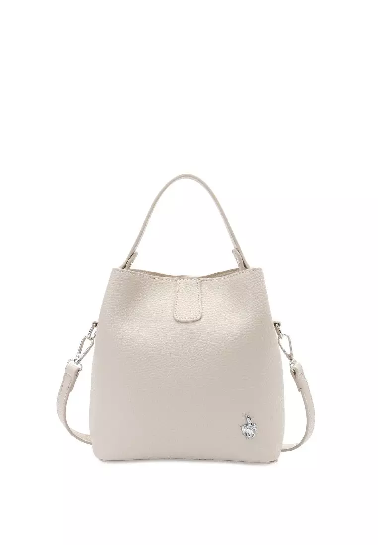 Swiss polo top handle sling online bag